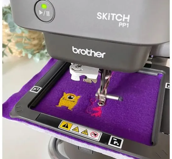 brother PP1 "Skitch" Freiarm-Stickmaschine