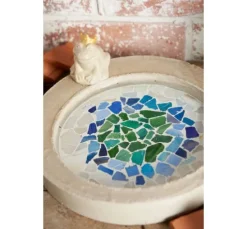 Bruchmosaik aus Glas, 2 kg, Stärke ca. 3 mm