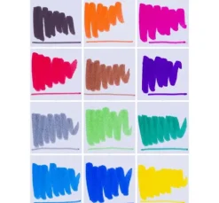 Bruynzeel Fineliner-Set, 12 Farben