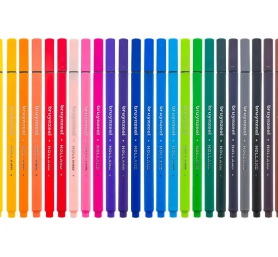 Bruynzeel Fineliner-Set 24 Farben