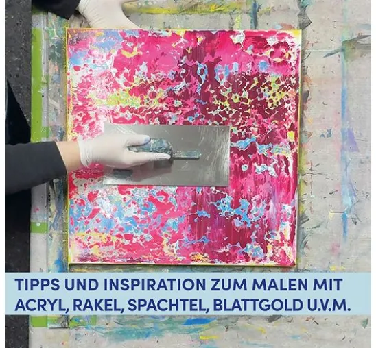 Buch "Abstrakte Acrylbilder - Schicht für Schicht"