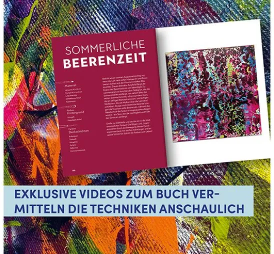 Buch "Abstrakte Acrylbilder - Schicht für Schicht"