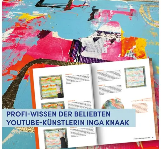 Buch "Abstrakte Acrylbilder - Schicht für Schicht"