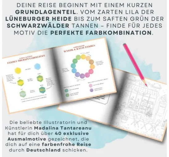 Buch "Colorful World Weltreise - Reise durch Deutschland"