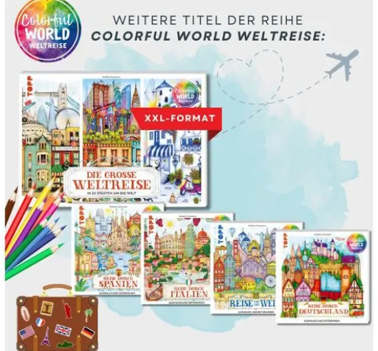 Buch "Colorful World Weltreise - Reise durch Deutschland"