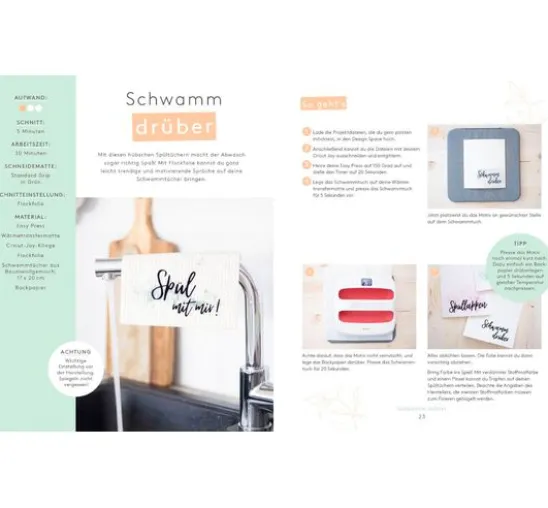 Buch "Das DIY-Buch für den Cricut Joy"
