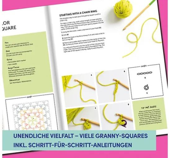 Buch "Das große Granny Square Häkelbuch"