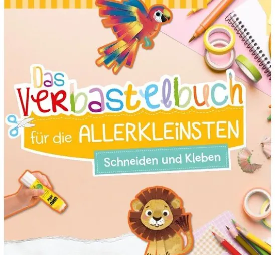 Buch "Das Verbastelbuch für die Allerkleinsten. Schneiden und Kleben. Im Zoo"
