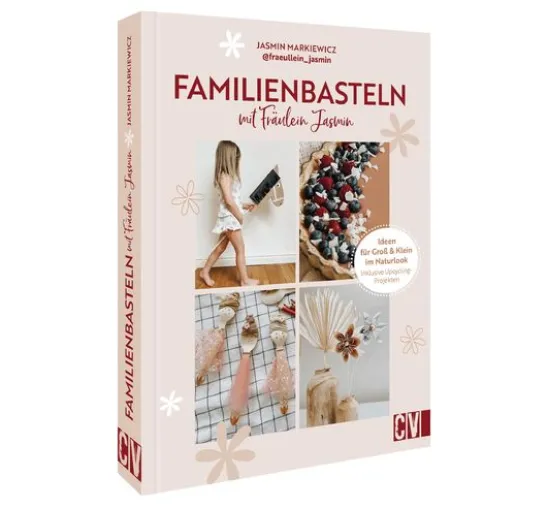 Buch "Familienbasteln mit @fraeullein_jasmin"