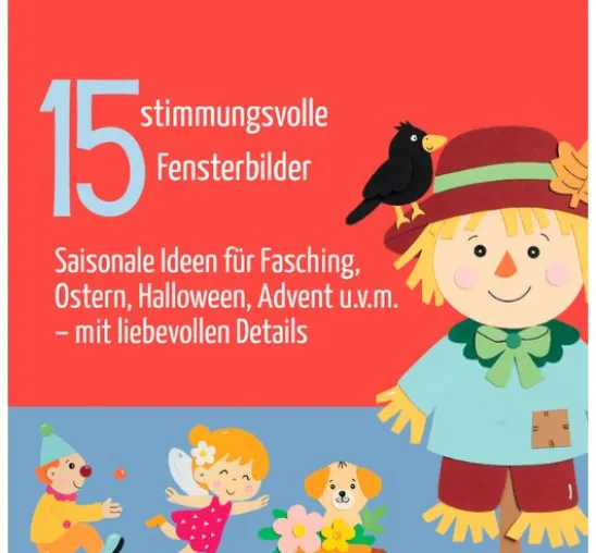 Buch "Farbenfrohe Fensterbilder"