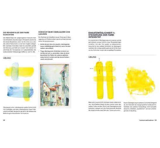 Buch "Lavieren und Lasieren in Aquarell"