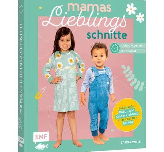 Buch "Mamas Lieblingsschnitte - Nähen - Plotten - Zeit sparen"