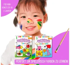 Buch "Mein erster Wasserfarben-Malblock - Tiere"