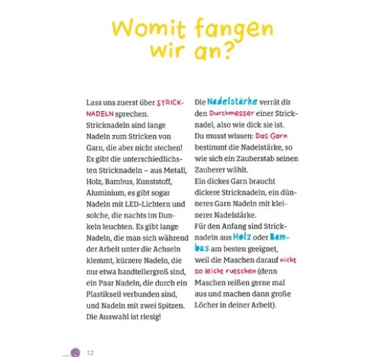 Buch "Mein erstes Strickbuch"