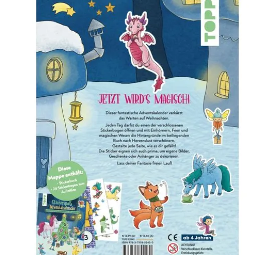 Buch "Mein Stickerspaß-Adventskalender"
