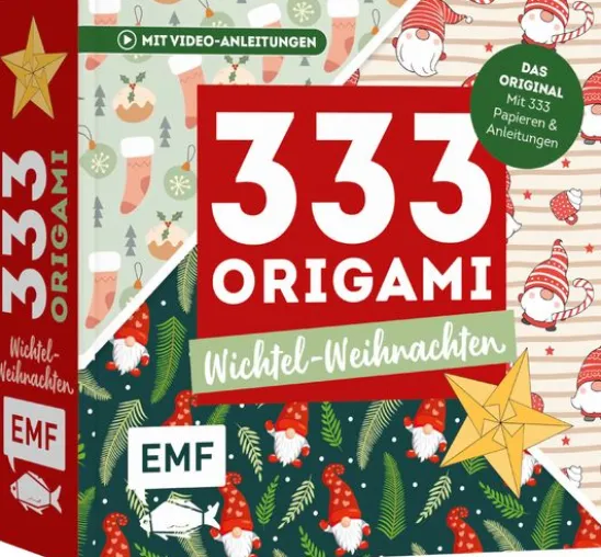 Buch "333 Origami - Wichtel-Weihnachten"