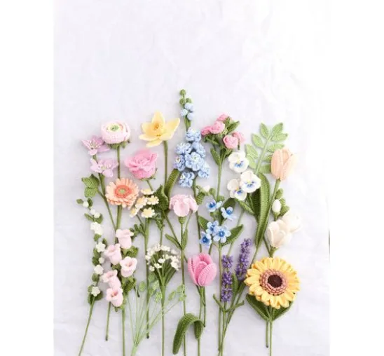 Buch "Romantische Blumen häkeln"
