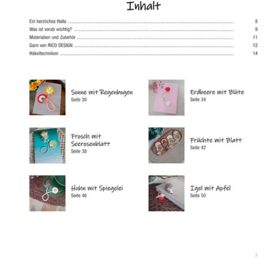 Buch "Süße Amigurumi - Lesezeichen häkeln"