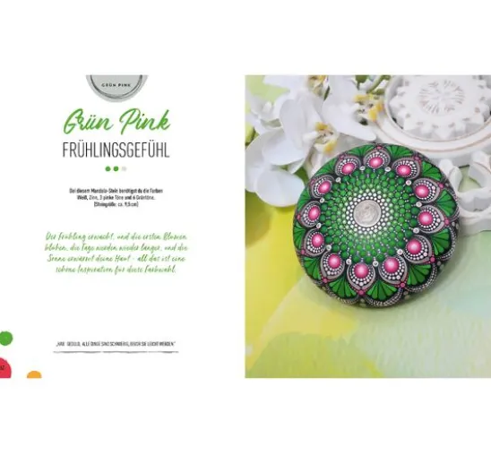 Buch "Steine bemalen - MANDALA"