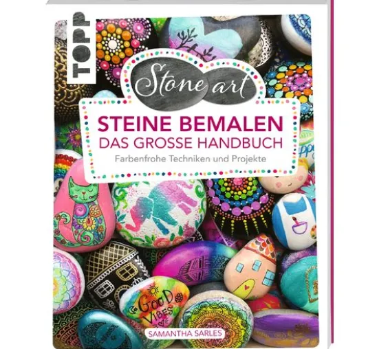 Buch "StoneArt: Steine bemalen - Das große Handbuch"