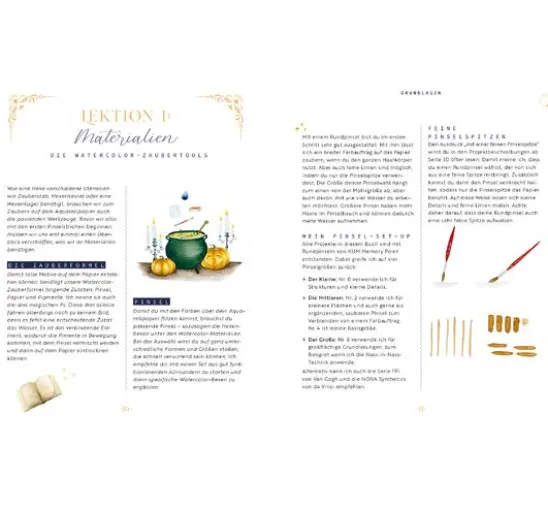 Buch "Witchy Watercolor"