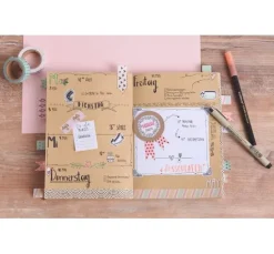Bullet Journal Schablone "Pfeile und Borten"