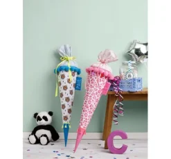 Burda Kids Schnittmuster Schultüte, Mäppchen und Turnbeutel Nr. 9256
