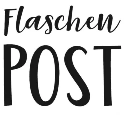 BUTTERER Stempel "Flaschenpost"