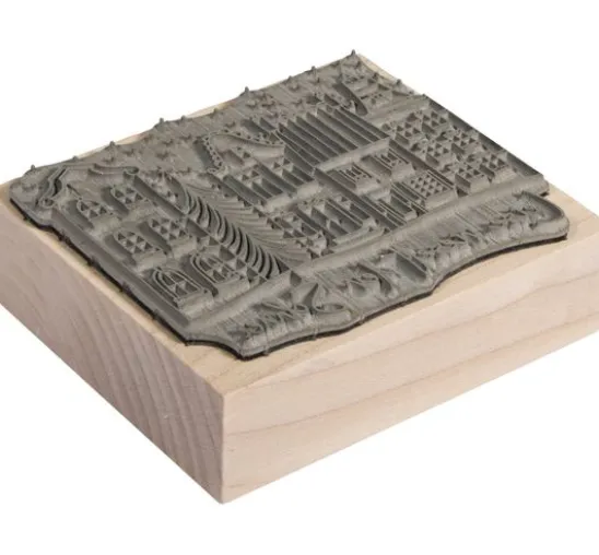 BUTTERER Stempel "Leise rieselt der Schnee"