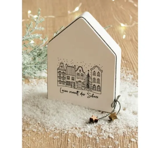 BUTTERER Stempel "Leise rieselt der Schnee"