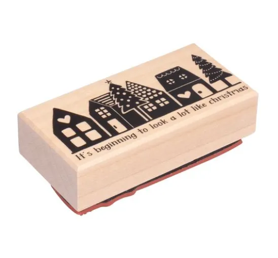 BUTTERER Stempel "Little town"