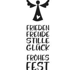 BUTTERER Stempel "Weihnachtsengel"
