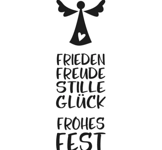 BUTTERER Stempel "Weihnachtsengel"