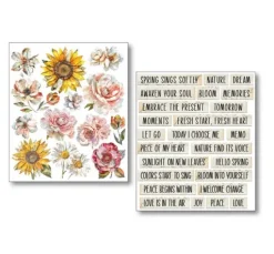 Ciao Bella Art Stickers "The Sound of Spring", 14 x 12 cm
