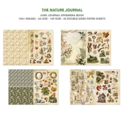 Ciao Bella Junk Journal & Ephemera Book "The Nature Journal"