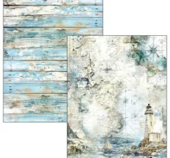 Ciao Bella Mixed Media Book "Edge of the Ocean"