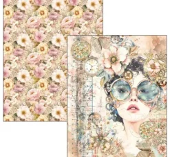 Ciao Bella Mixed Media Book "Lost in Time"