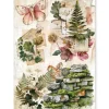 Ciao Bella Motiv-Strohseiden Sortiment "The Nature Journal", 8er-Set
