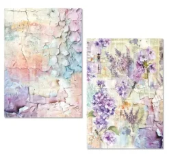 Ciao Bella Motiv-Strohseiden Sortiment "The Sound of Spring", 8er-Set