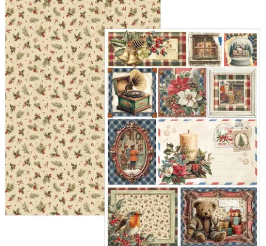 Ciao Bella Papier-Set "Merry & Bright"