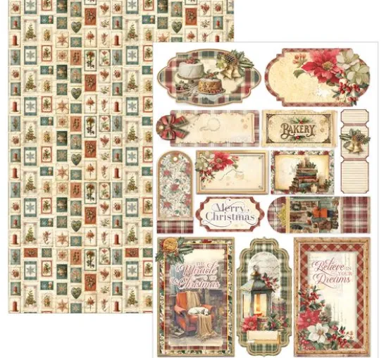 Ciao Bella Papier-Set "Merry & Bright"