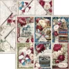 Ciao Bella Scrapbook-Papier "Bohemian Burgundy"
