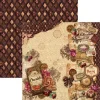 Ciao Bella Scrapbook-Papier "The Chocolate Factory"