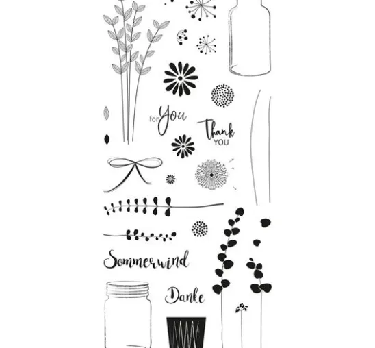 Clear Stamps "Botanical"