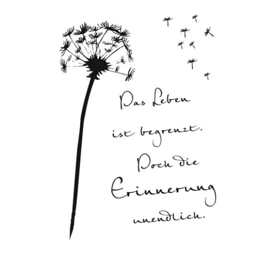 Clear Stamps "Erinnerung"