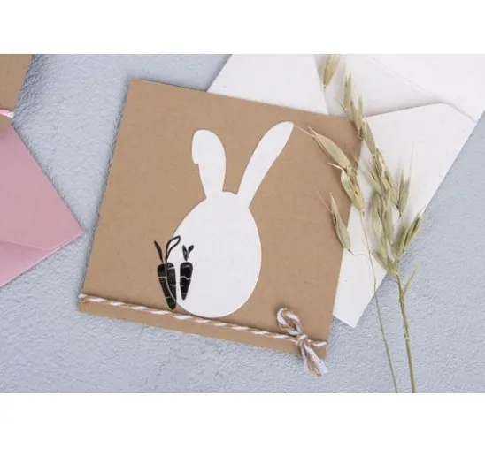 Clear Stamps "Hasenfamilie"