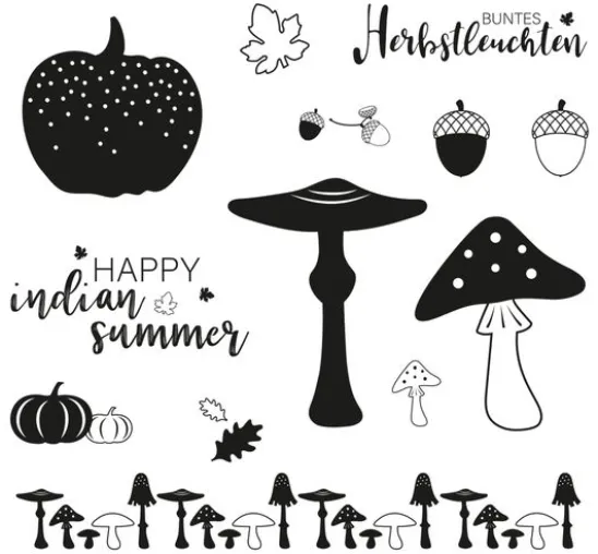 Clear Stamps "Herbstleuchten"