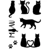 Clear Stamps "Katzen"