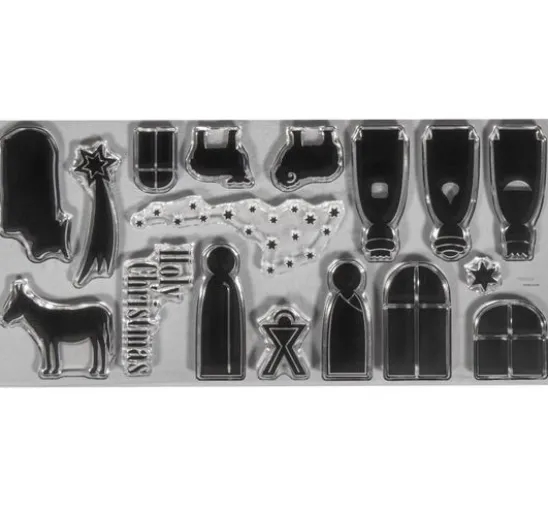 Clear Stamps "Krippe"