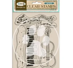 Clear-Stamps "Music"